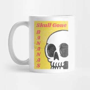 Skull gone bananas Mug